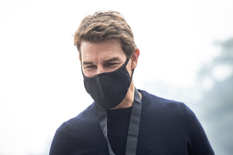 CHICHESTER, ENGLAND - JULY 11: Tom Cruise looks on during the Goodwood Festival of Speed at Goodwood...