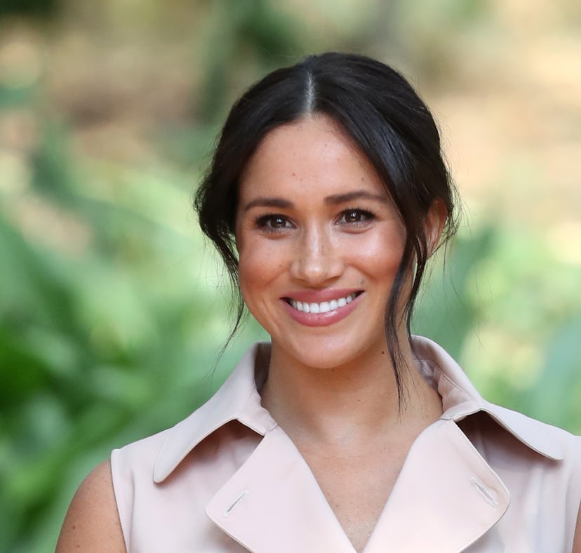 JOHANNESBURG, SOUTH AFRICA - OCTOBER 02: Meghan, Duchess of Sussex attends a Creative Industries and...