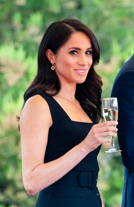 DUBLINE, IRELAND - JULY 10:  Meghan, Duchess of Sussex attends a Summer Party at the British Ambassa...