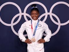 Simone Biles’ quotes about winning bronze for beam are meaningful.
