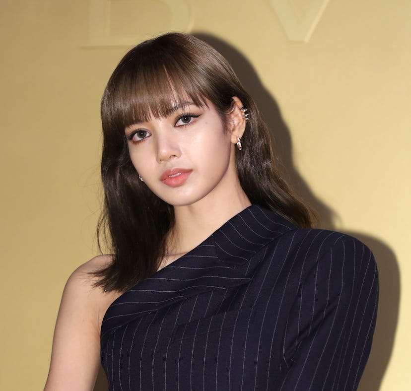 SEOUL, SOUTH KOREA - OCTOBER 29: Lisa aka Lalisa Manoban of South Korean girl group BLACKPINK attend...