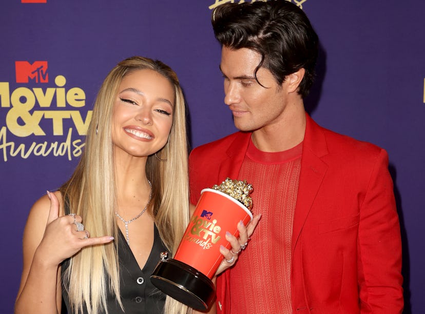 Madelyn Cline and Chase Stokes' relationship history is dramatic.