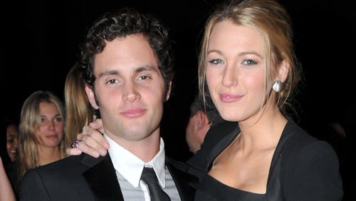 Penn Badgley and Blake Lively, 'Gossip Girl' co-stars who once dated in real life