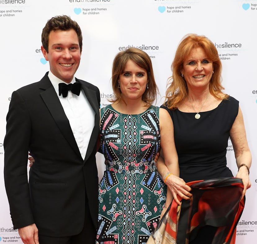 Sarah Ferguson stands by Princess Eugenie's husband Jack Brooksbank