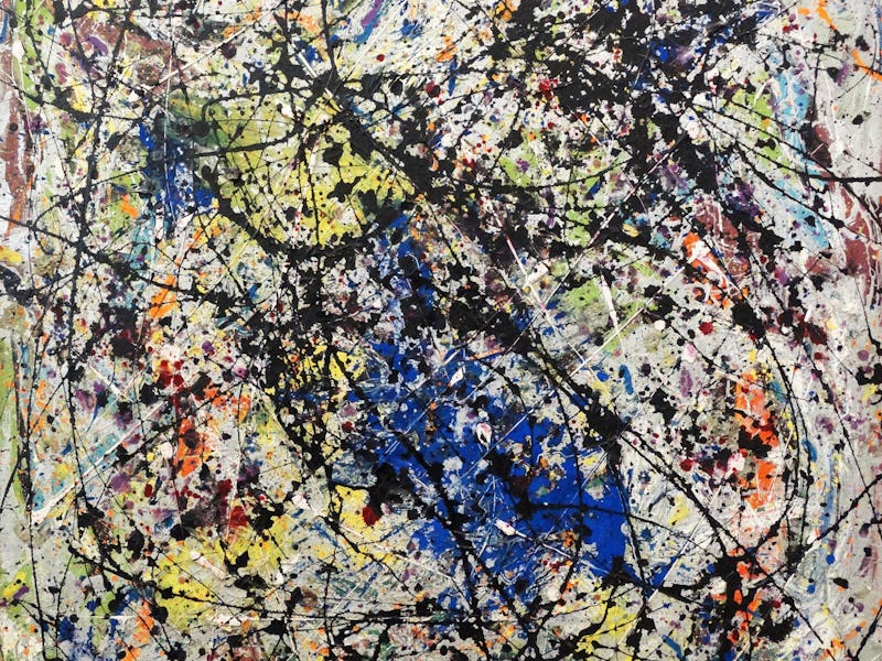 Reflection of the Big Dipper (paint on canvas) by Jackson Pollock (1912-1956) was an influential Ame...
