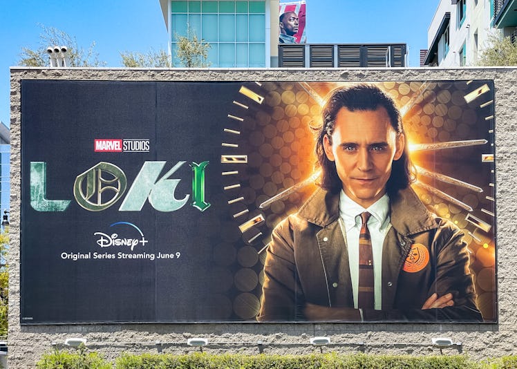 HOLLYWOOD, CA - JUNE 04: General view of a billboard near Hollywood & Vine promoting the upcoming se...