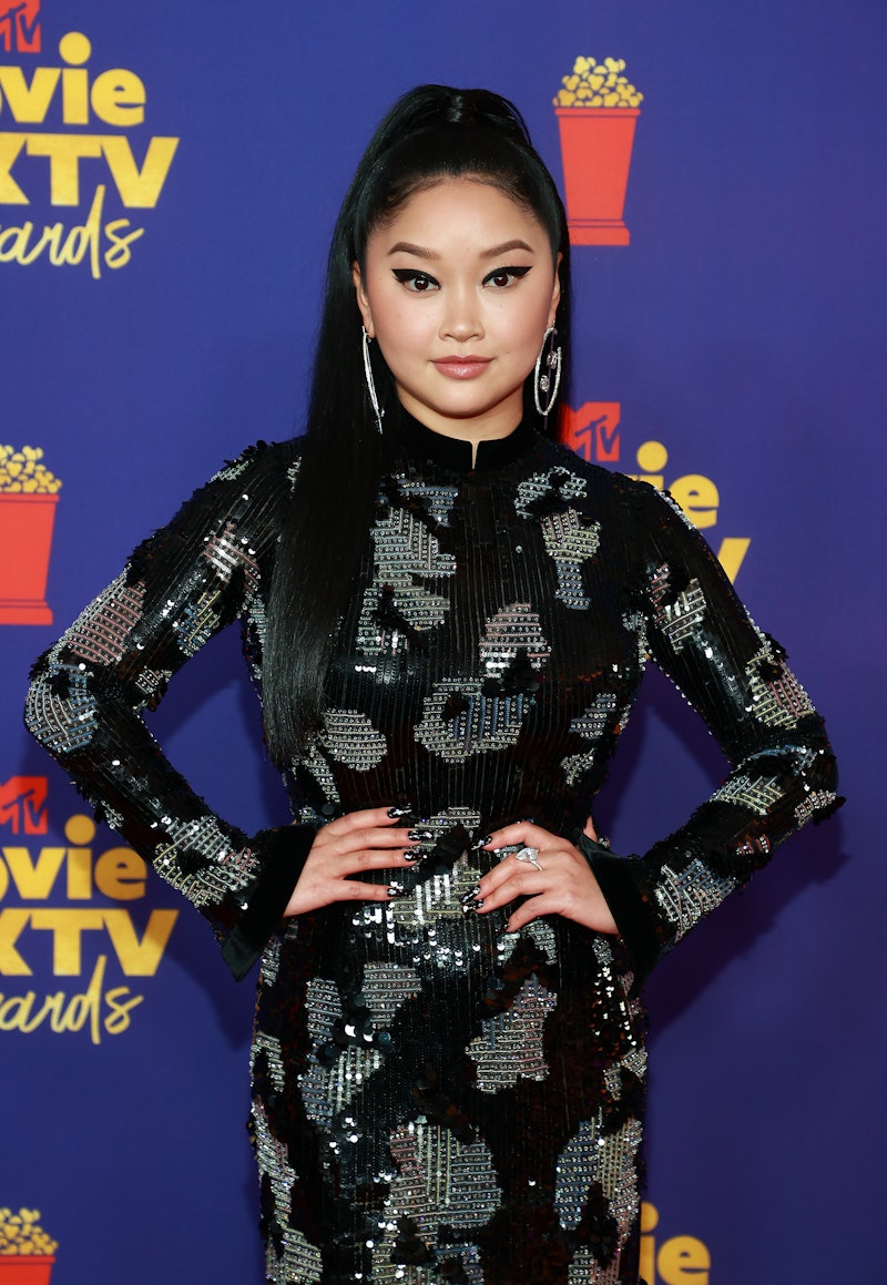 Lana Condor's Dashing Diva collab features the cutest press-on nails.