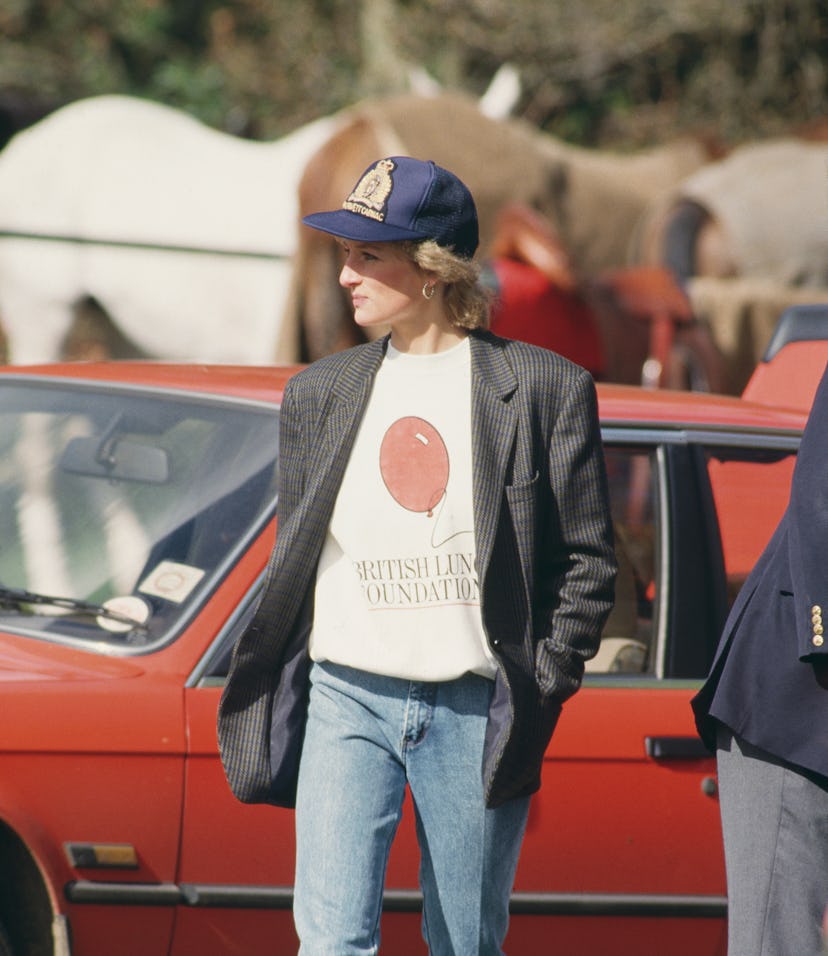 Princess Diana had some great fall looks.