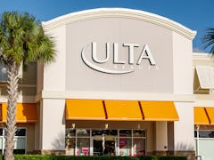 An Ulta Beauty store in all of its beige and orange glory.
