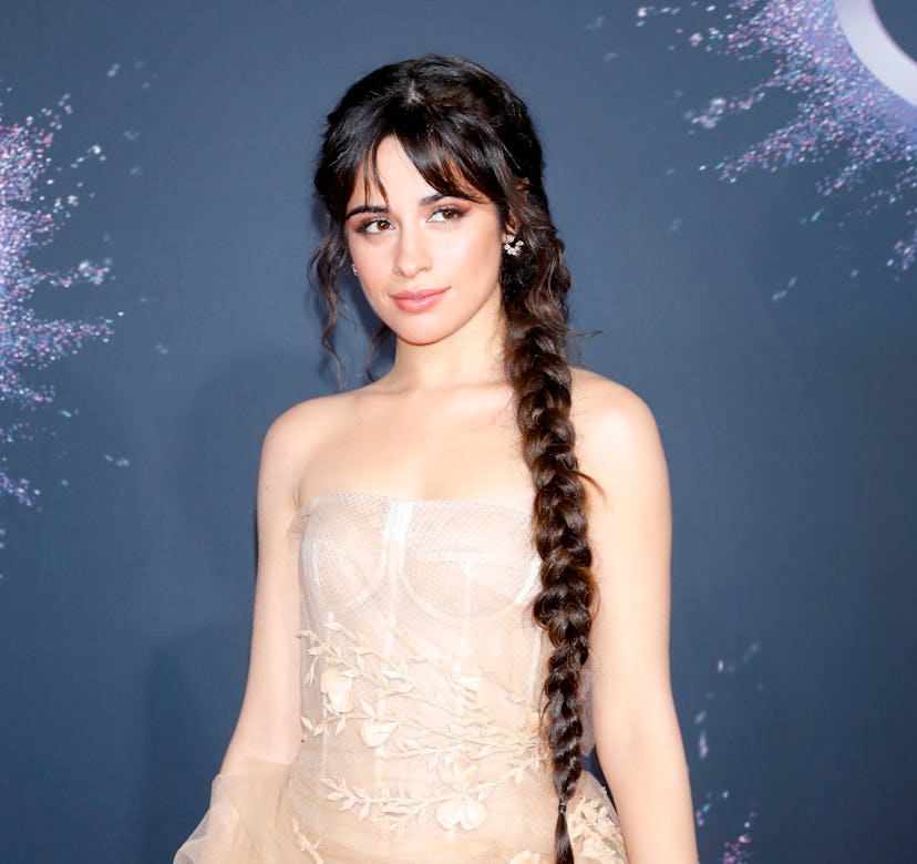 Camila Cabello arrives at the 2019 American Music Awards at the Microsoft Theater in Los Angeles, Ca...