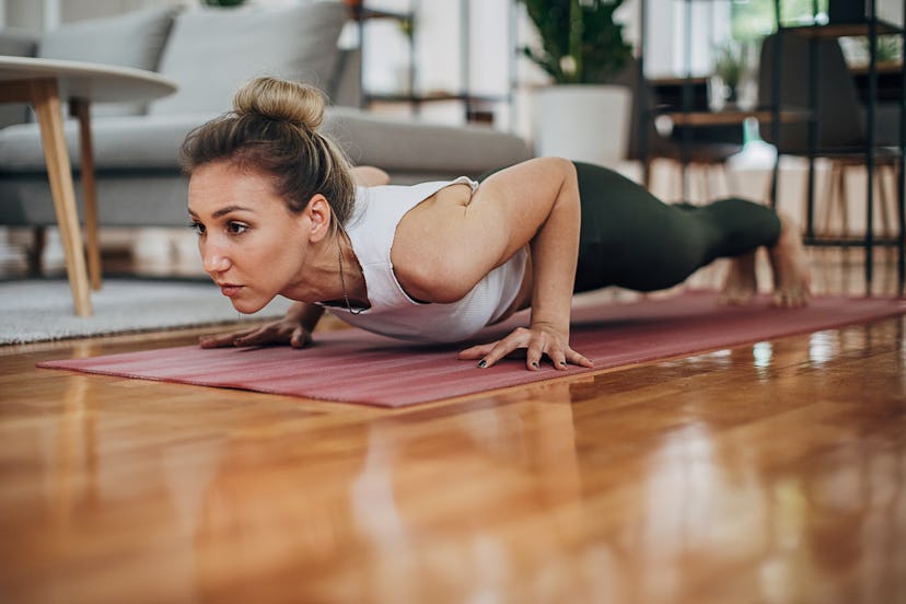 Basic yoga poses.