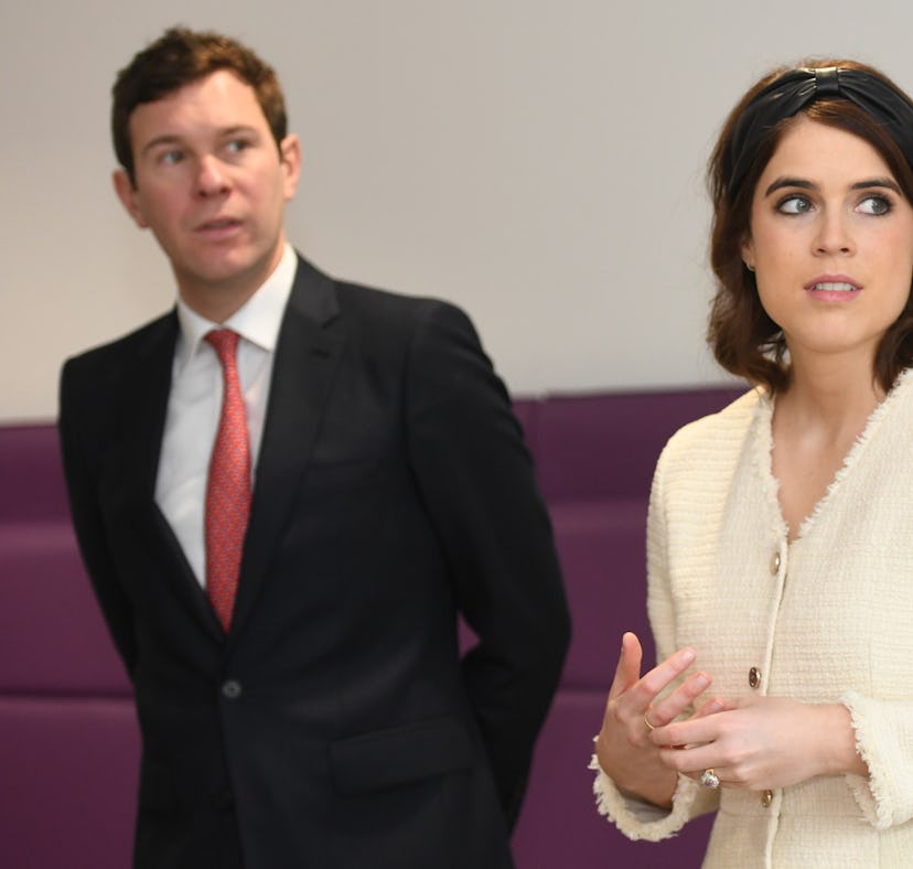 Erica Pelosini apologized for going topless with Princess Eugenie's husband, Jack Brooksbank.