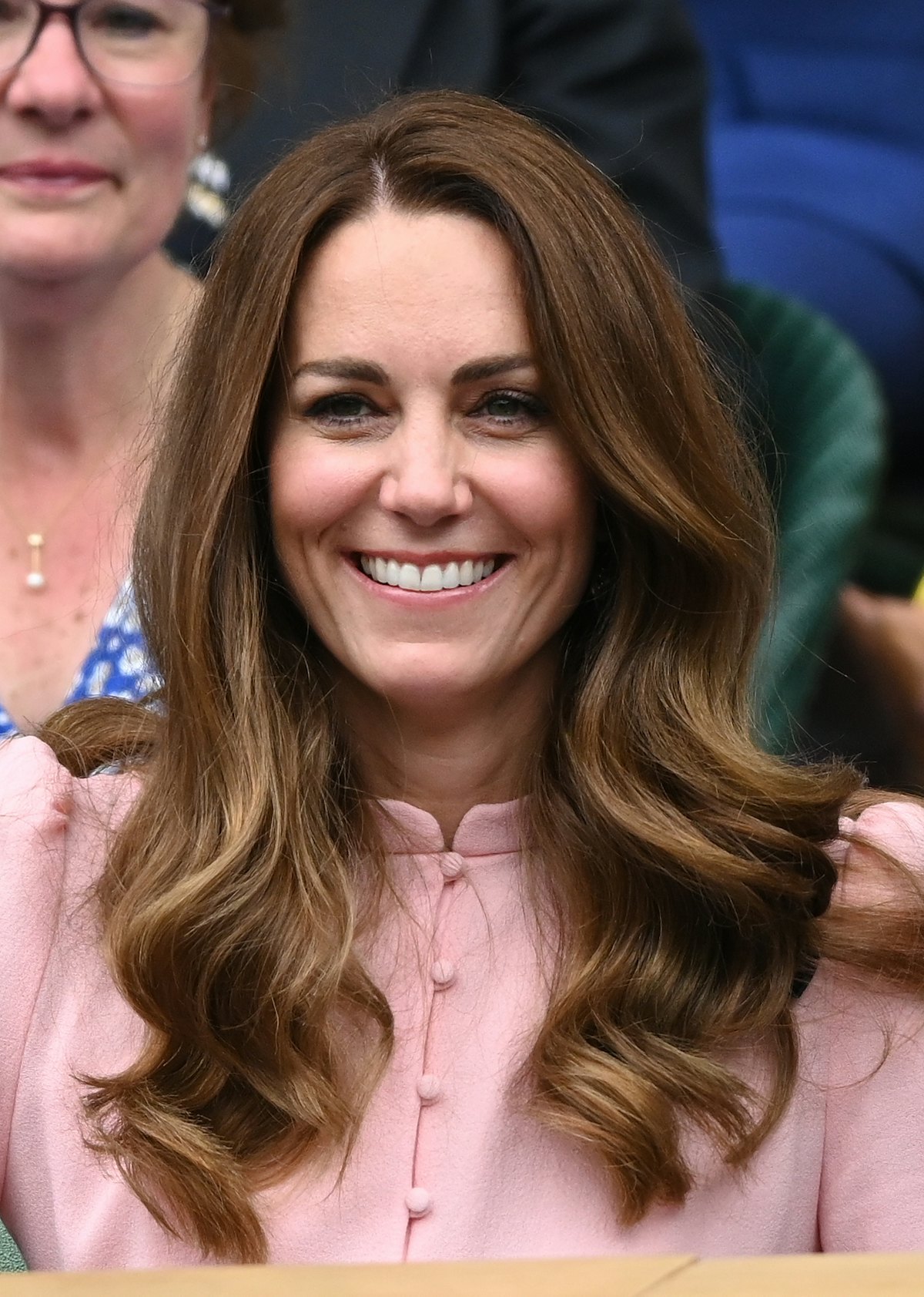 LONDRES, ANGLETERRE - 11 JUILLET : Catherine, duchesse de Cambridge assiste au jour 13 de la Wimbledon Tennis Ch...