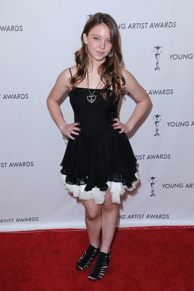 Sydney Sweeney attends the 32nd Annual Young Artist Awards at Sportsmens Lodge on March 13, 2011 in...