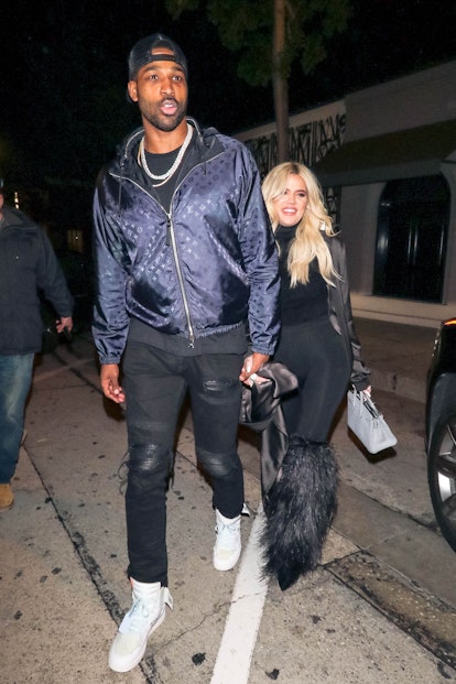 Khloé Kardashian is reportedly "happy being single" after Tristan Thompson breakup.