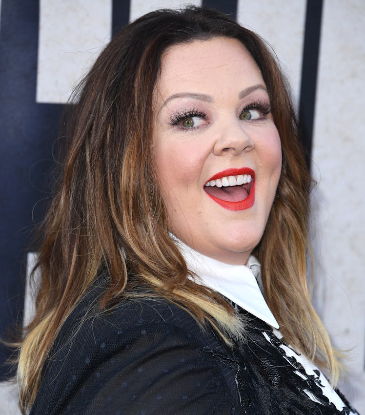 HOLLYWOOD, CALIFORNIA - AUGUST 05: Melissa McCarthy arrives at the Premiere Of Warner Bros Pictures'...