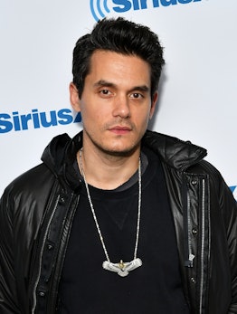 NEW YORK, NY - MAY 13:  (EXCLUSIVE COVERAGE) Singer/songwriter John Mayer visits SiriusXM Studios on...