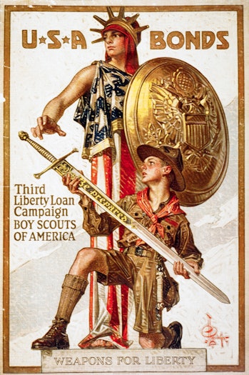 Weapons for Liberty Liberty Loan Poster by Joseph Christian Leyendecker   (Photo by Library of Congr...