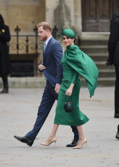 Meghan Markle and Prince Harry's complementary outfits prove they are always in sync when it comes t...