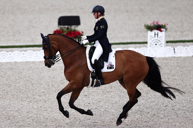 Mary Hanna is the oldest Olympic athlete this year.