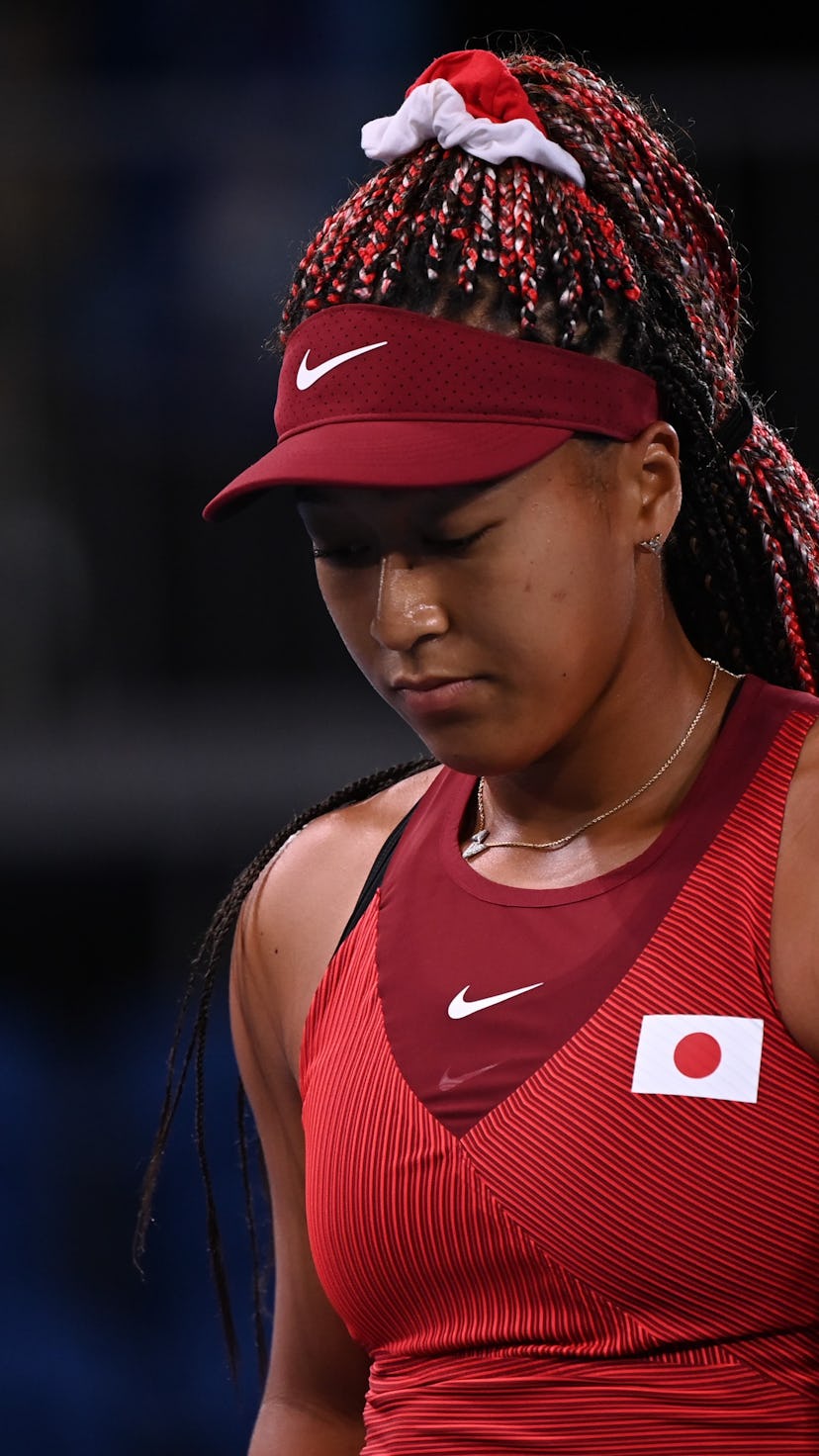 Naomi Osaka's box braids, Suni Lee's eyelash extensions, and Simone Biles' soft glam  were some of t...