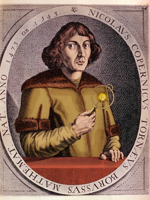 Mikolaj Kopernik (February 19, 1473 - May 24, 1543) Polish astronomer, creator of the heliocentric s...