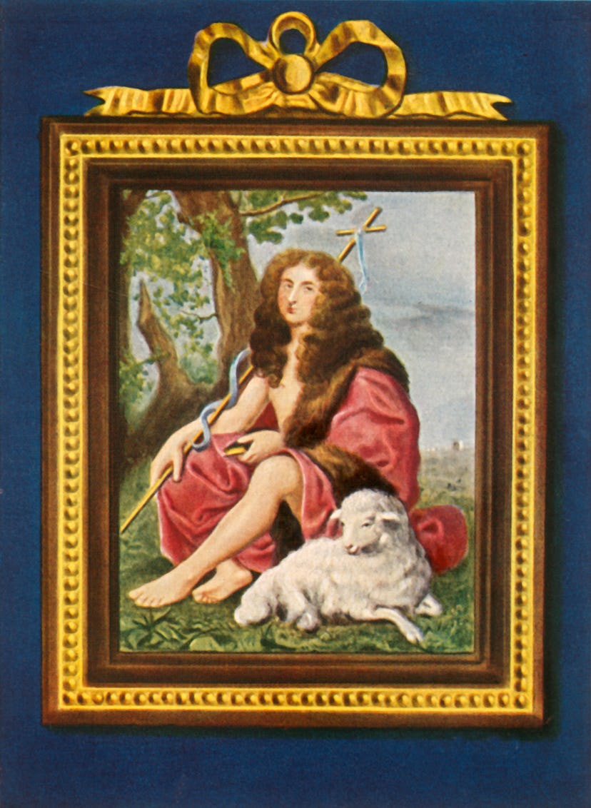 Philipp I. Herzog Von Orleans', (1933). Portrait of Philippe I, Duke of Orleans (1640-1701) as John ...