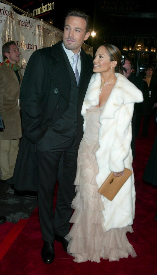 Ben Affleck & Jennifer Lopez during Maid in Manhattan Premiere - Arrivals at The Ziegfeld Theatre in...