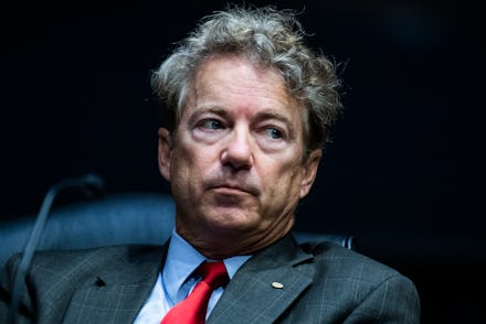 UNITED STATES - AUGUST 04: Sen. Rand Paul, R-Ky., attends the Senate Foreign Relations Committee hea...