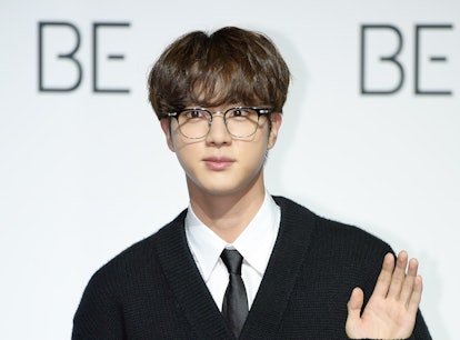SEOUL, SOUTH KOREA - NOVEMBER 20: Jin of BTS during BTS's New Album 'BE (Deluxe Edition)' Release Pr...