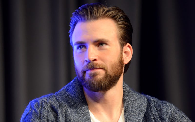 Chris Evans attends a panel at 2016's Wizard World Comic Con in New Orleans.