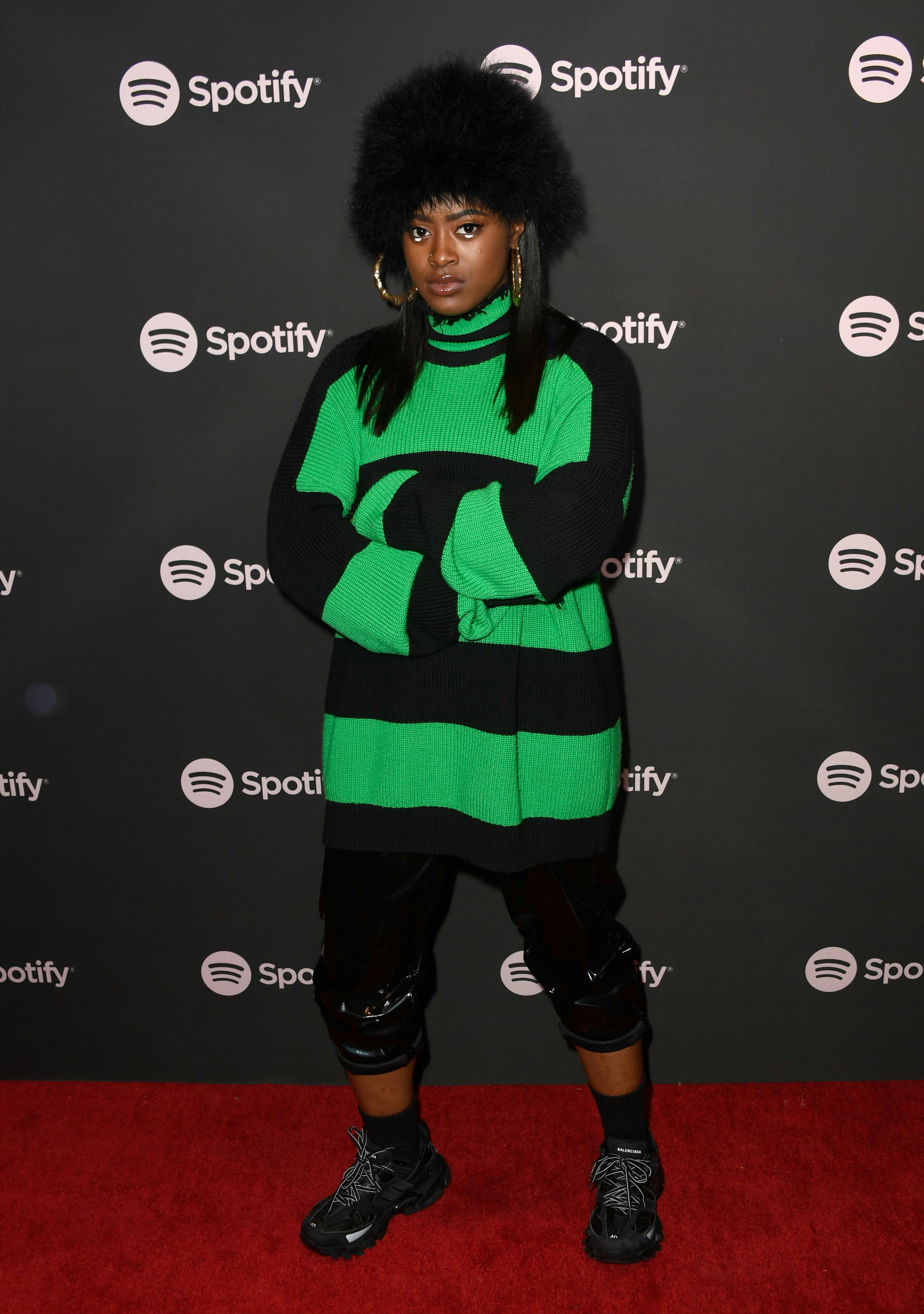 LOS ANGELES, CA - FEBRUARY 07:  Tierra Whack attends Spotify "Best New Artist 2019" event at Hammer ...