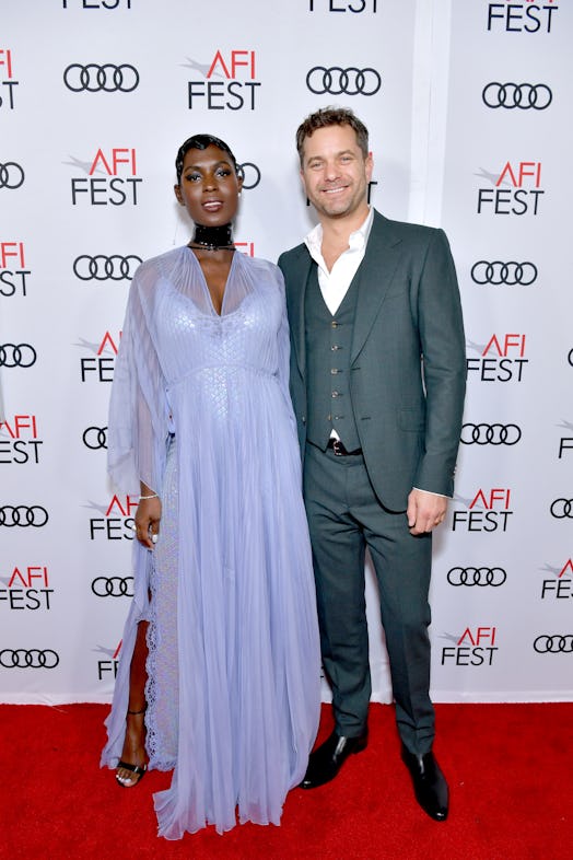 HOLLYWOOD, CALIFORNIA - NOVEMBER 14: Jodie Turner-Smith and Joshua Jackson attend the "Queen & Slim"...