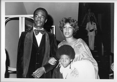 CIRCA 1979:  Soul singer Aretha Franklin attends an event with her husband actor Glynn Turman and he...