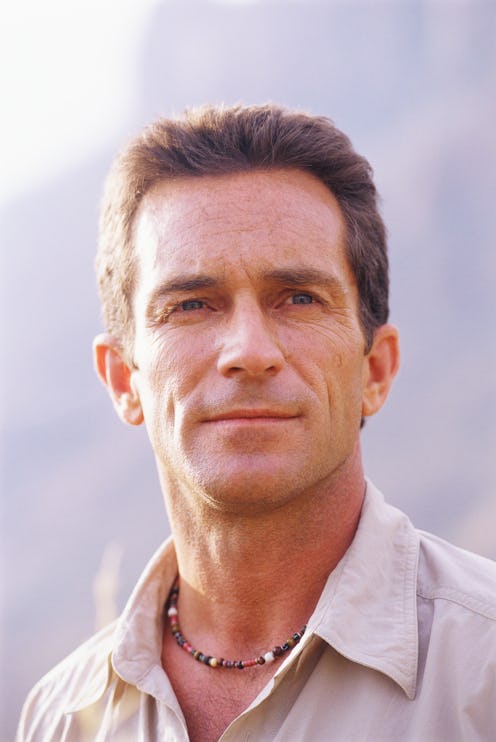 Host of 'Survivor' Jeff Probst poses for a photo. (Photo by © Louise Gubb/CORBIS SABA/Corbis via Get...
