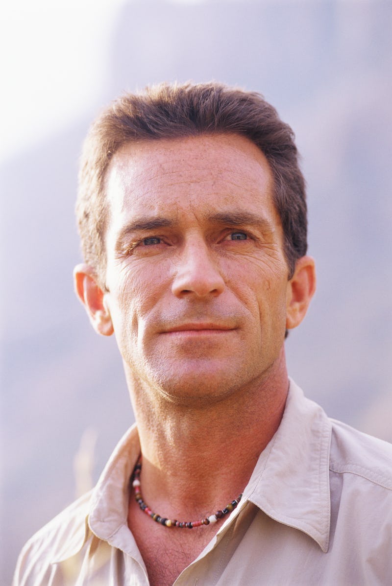 Host of 'Survivor' Jeff Probst poses for a photo. (Photo by © Louise Gubb/CORBIS SABA/Corbis via Get...