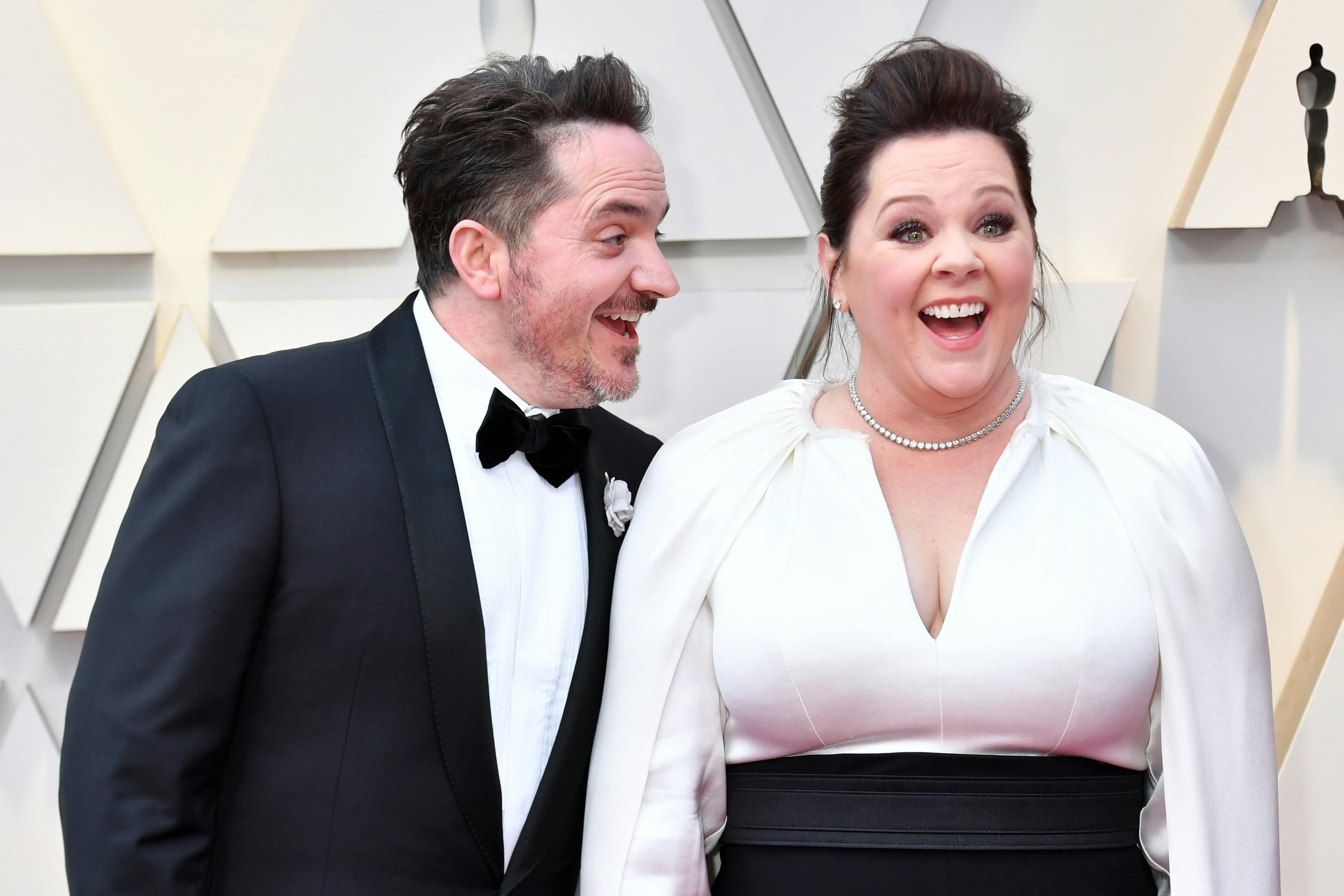 HOLLYWOOD, CA - FEBRUARY 24:  (L-R) Ben Falcone and Melissa McCarthy attends the 91st Annual Academy...