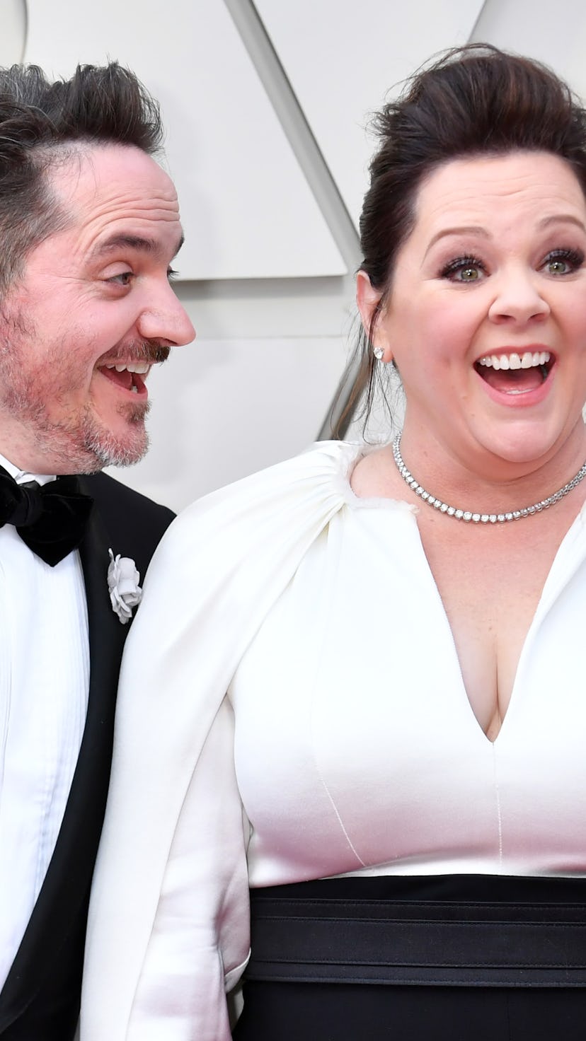 HOLLYWOOD, CA - FEBRUARY 24:  (L-R) Ben Falcone and Melissa McCarthy attends the 91st Annual Academy...