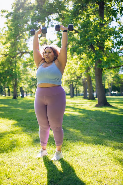 Trainers share 9 upper body exercises with weights that'll strengthen your arms, shoulders, and back...