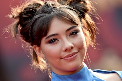 Xochitl Gomez attends Disney's Premiere of "Shang-Chi and the Legend of the Ten Rings" at El Capitan...
