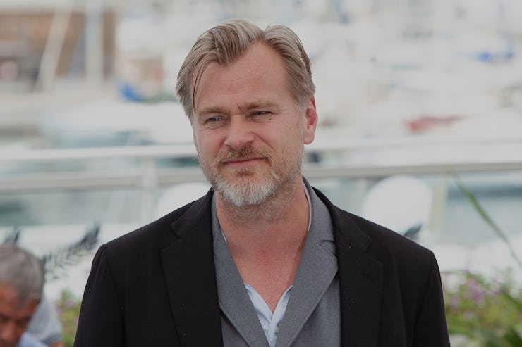 CANNES, FRANCE - MAY 12: Director Christopher Nolan waves as he attends the Rendezvous With Christop...