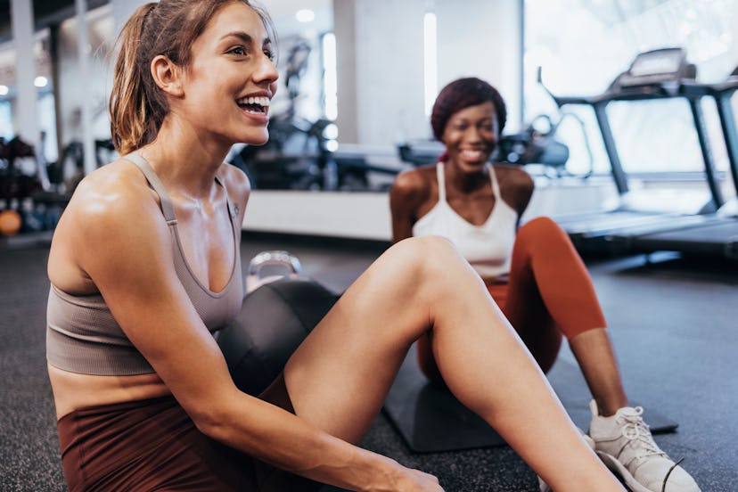 One way to stay motivated when starting a workout? Find an accountability partner.