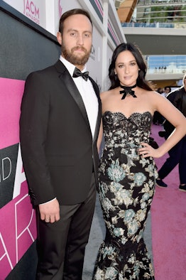 LAS VEGAS, NV - APRIL 02:  Singers Ruston Kelly (L) and Kacey Musgraves attend the 52nd Academy Of C...