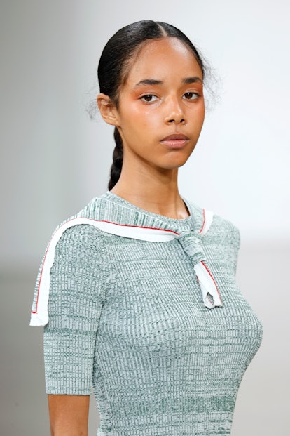 The Braided Ponytail Trend Dominated New York Fashion Week S/S '22