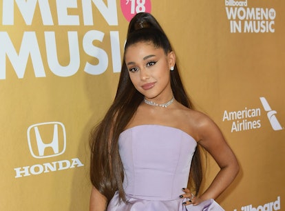 Ariana Grande reacted to hearing "Positions" on 'Gossip Girl' and her shock is wild.