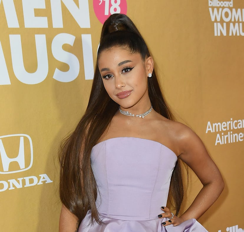 Ariana Grande reacted to hearing "Positions" on 'Gossip Girl' and her shock is wild.