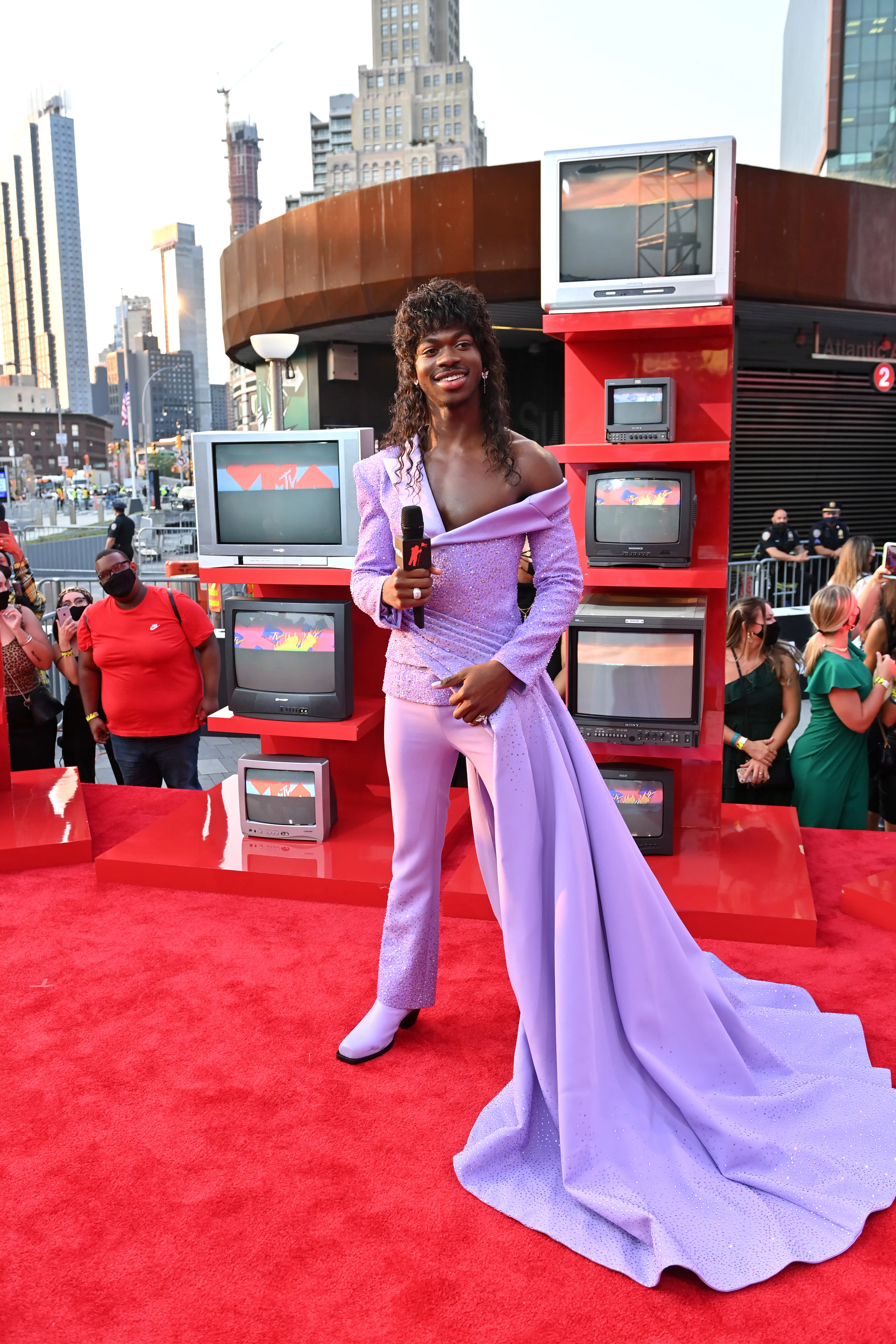lil nas x red carpet dress Met Gala 2021: Lil Nas X Pulled Off Three Regal Outfits on the Met Gala  Carpet