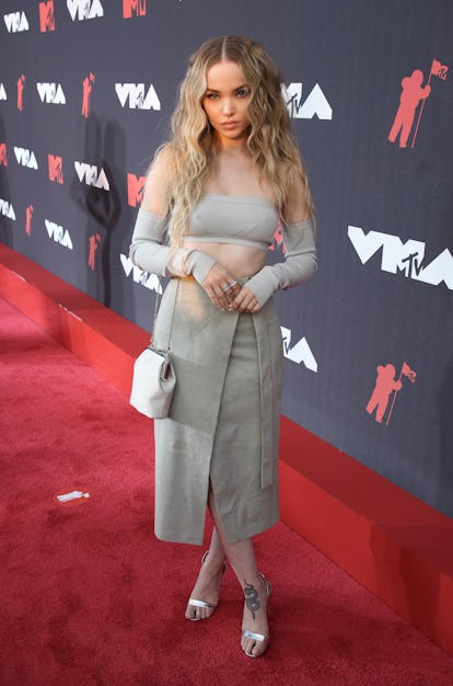 NEW YORK, NEW YORK - SEPTEMBER 12: Dove Cameron attends the 2021 MTV Video Music Awards at Barclays ...