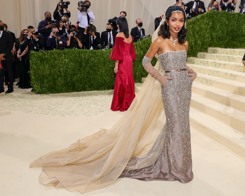 Sparkly Dresses Were The 2021 Met Gala's Biggest Fashion Trend Sparkly Dresses Were The 2021 Met Gala's Biggest Fashion Trend
