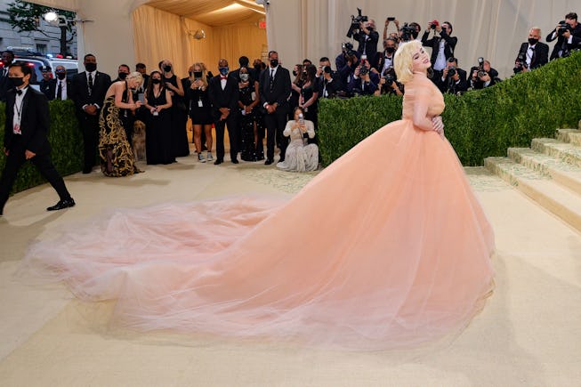 NEW YORK, NEW YORK - SEPTEMBER 13: Co-chair Billie Eilish attends The 2021 Met Gala Celebrating In A...